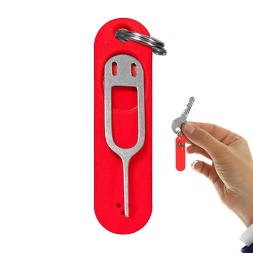Honhoha SIM-Auswerfer-Tool,SIM-Tool,Tragbarer SIM-Karten-Entfernungsöffner Auswurfstift für das SIM-Kartenfach, Werkzeug zum Öffnen des Kartenfachs mit abnehmbarem Schlüsselanhänger für Smartphones Honhoha SIM-Auswerfer-Tool,SIM-Tool,Tragbarer SIM-Karten-Entfernungsöffner Auswurfstift für das SIM-Kartenfach, Werkzeug zum Öffnen des Kartenfachs mit abnehmbarem Schlüsselanhänger für Smartphones von Honhoha