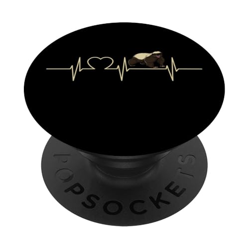 Honigdachs Herzschlag Honigdachse Honigdachs PopSockets Klebender PopGrip Honigdachs Herzschlag Honigdachse Honigdachs PopSockets Klebender PopGrip von Honigdachse Honigdachs Tier Shop