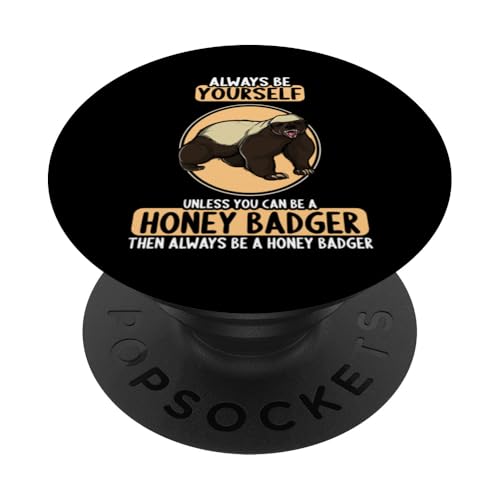 Honigdachse Honigdachs PopSockets Klebender PopGrip Honigdachse Honigdachs PopSockets Klebender PopGrip von Honigdachse Honigdachs Tier Shop