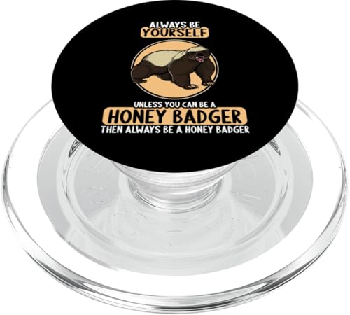 Honigdachse Honigdachs PopSockets PopGrip für MagSafe von Honigdachse Honigdachs Tier Shop