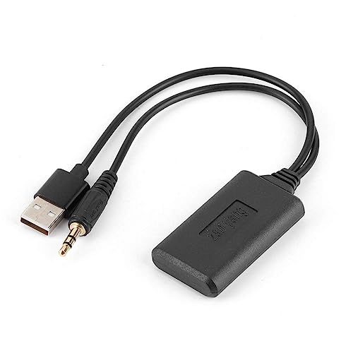 Bluetooth AUX Adapter Auto, 3.5mm/0.14in Wireless Bluetooth Empfänger, Bluetooth Transmitter Adapter, Audio 5.0, Geeignet für Modelle mit AUX-Schnittstelle Bluetooth AUX Adapter Auto, 3.5mm/0.14in Wireless Bluetooth Empfänger, Bluetooth Transmitter Adapter, Audio 5.0, Geeignet für Modelle mit AUX-Schnittstelle von Honiwu