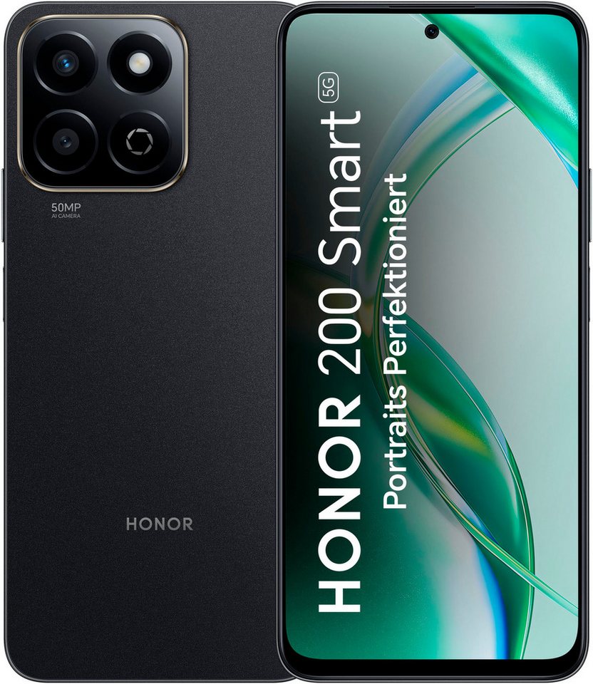 Honor 200 Smart Smartphone (17,27 cm/6,8 Zoll, 256 GB Speicherplatz, 50 MP Kamera) von Honor