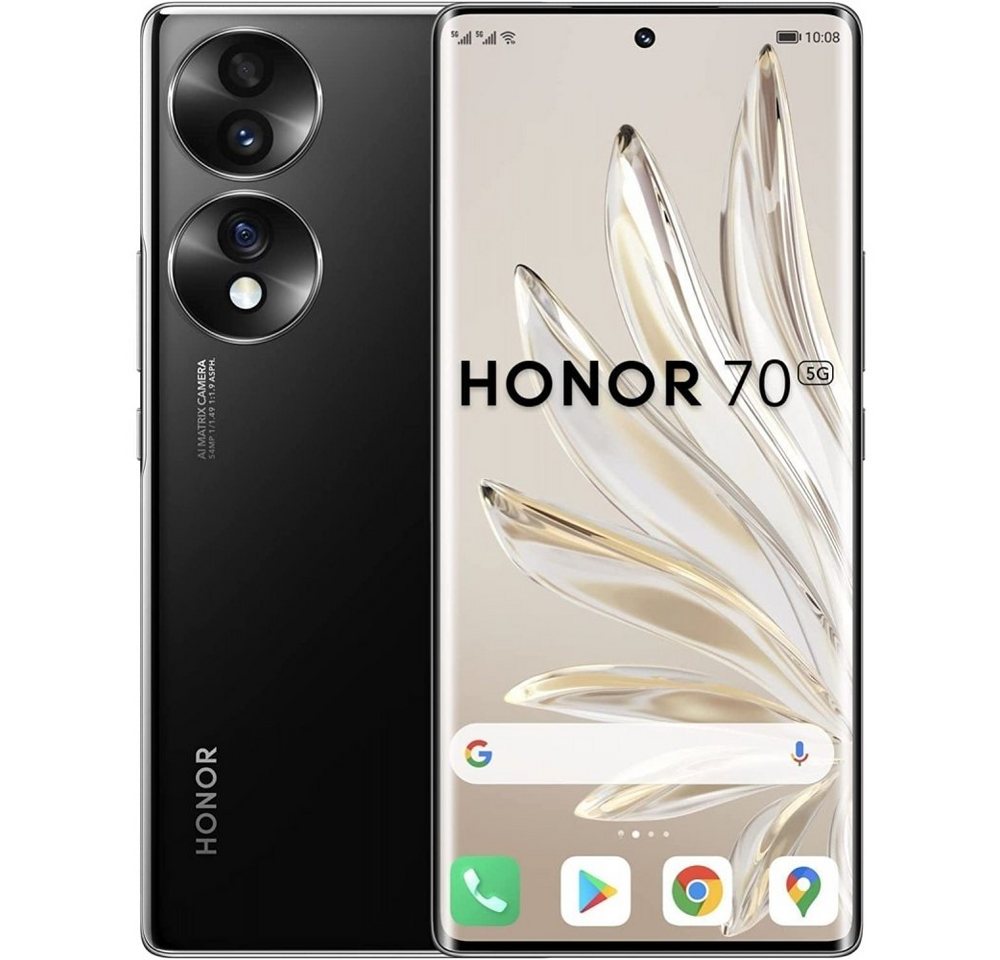 Honor 70 5G 128 GB / 8 GB - Smartphone - midnight black Smartphone (6,7 Zoll) von Honor