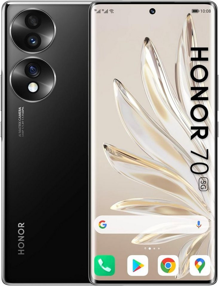 Honor 70 schwarz Smartphone von Honor
