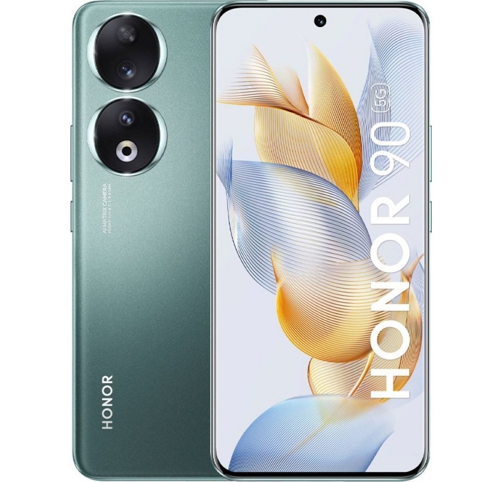Honor 90 5G 512 GB / 12 GB - Smartphone - emerald green Smartphone (6,7 Zoll, 512 GB Speicherplatz) von Honor