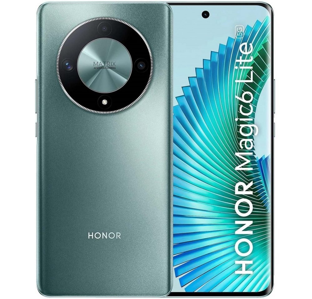 Honor Magic 6 Lite 5G 256 GB / 8 GB - Smartphone - emerald green Smartphone (6,78 Zoll) von Honor