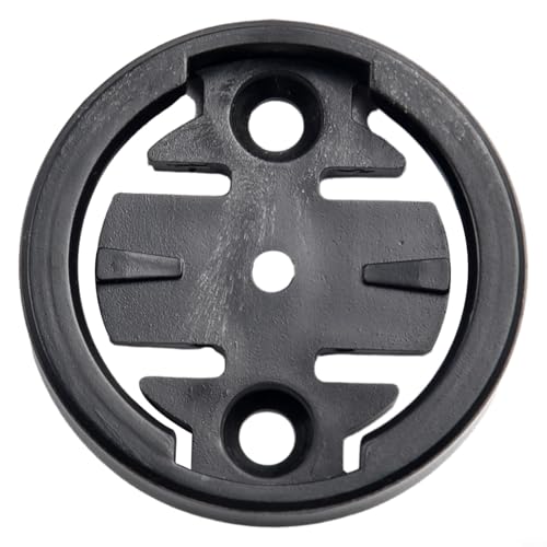 Fahrradcomputer-Halterung, Ersatzhalterung für Fahrradcomputer, feste Basis, schwarzer Kunststoff-Steckersitz, Reparaturteile, bequeme Installation (21–33 mm) von Honseadek