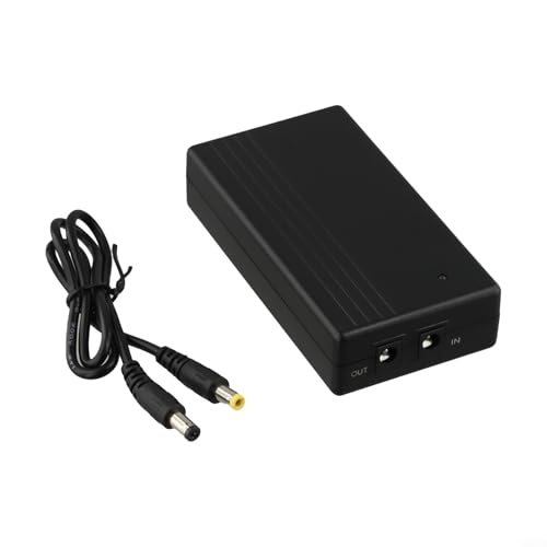 Honseadek Mini-USV, unterbrechungsfreie Stromversorgung, Batterie-Backup, mit PCB-Stromübertragungsfunktion, DC 12 V, 2 A Powerbank, für Kamera, WLAN-Router Honseadek Mini-USV, unterbrechungsfreie Stromversorgung, Batterie-Backup, mit PCB-Stromübertragungsfunktion, DC 12 V, 2 A Powerbank, für Kamera, WLAN-Router von Honseadek