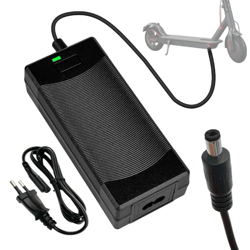 Honszex Ladegerät für Elektroroller, Ladegerät, 42 V, 2 A, für Elektro-Scooter Xiaomi 36 V, Elektrofahrrad, Universal-Netzadapter mit Lithium-Akku 36 V von Honszex