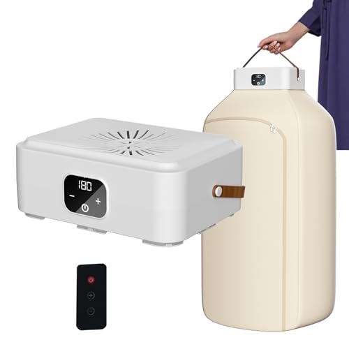 Hooha Elektrischer Trockner 0,85 kg Klein Wärmepumpentrockner 650W Konstante Sanfte Brise Tragbarer Wäschetrockner mit Timer,Hochtemperaturbeständiges Oxford-Tuch,Fernbedienung 20cm x 11.5cm x 27cm Hooha Elektrischer Trockner 0,85 kg Klein Wärmepumpentrockner 650W Konstante Sanfte Brise Tragbarer Wäschetrockner mit Timer,Hochtemperaturbeständiges Oxford-Tuch,Fernbedienung 20cm x 11.5cm x 27cm von Hooha