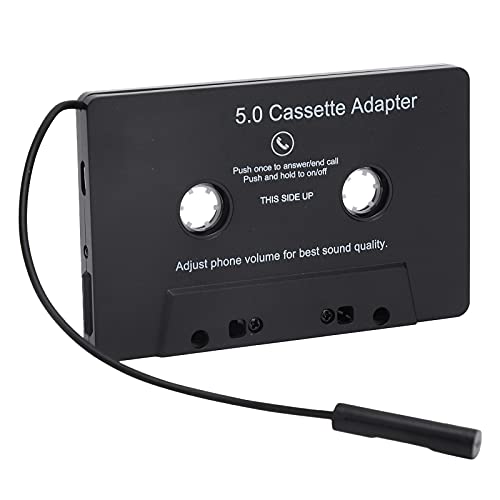 Kassetten Player Adapter, Bluetooth 5.0 Eingebautem Mikrofon Auto Audio Kassettenadapter mit USB Lade LED Anzeige, Kassetten Adapter für Autoradio Car Tape von Hoopoocolor