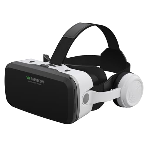 Virtual Reality VR-Headset für iPhone 16, 15, 14, 13 Pro Max Plus, Samsung Galaxy S24, S23, S22, VR-Brille mit Fernbedienung, VR-Set für Erwachsene, Kinder, Filme, Videospiele Virtual Reality VR-Headset für iPhone 16, 15, 14, 13 Pro Max Plus, Samsung Galaxy S24, S23, S22, VR-Brille mit Fernbedienung, VR-Set für Erwachsene, Kinder, Filme, Videospiele von Hoorawwi