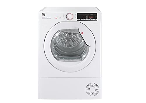 Hoover H-DRY 300 HLE C8TG-S Wäschetrockner/Energieeffizienzklasse B/Füllmenge 8 kg/Smarte Bedienung/Symbolblende von Hoover
