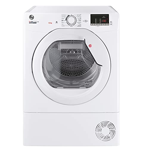 Hoover H-DRY 300 Lite Kondenstrockner / 10 kg/Smarte Bedienung mit NFC-Technologie/AquaVision-Kondenswasserbehälter/Weiß/Modell: HLE C10DE-84 Hoover H-DRY 300 Lite Kondenstrockner / 10 kg/Smarte Bedienung mit NFC-Technologie/AquaVision-Kondenswasserbehälter/Weiß/Modell: HLE C10DE-84 von Hoover