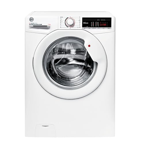 Hoover H-WASH 300 H3WS4 275TE/1-S Waschmaschine / 7 kg / 1200 U/Min/Smarte Bedienung mit Wi-Fi + Bluetooth/All in One Programm/ActiveSteam Dampffunktion/Tiefe nur 45 cm Hoover H-WASH 300 H3WS4 275TE/1-S Waschmaschine / 7 kg / 1200 U/Min/Smarte Bedienung mit Wi-Fi + Bluetooth/All in One Programm/ActiveSteam Dampffunktion/Tiefe nur 45 cm von Hoover