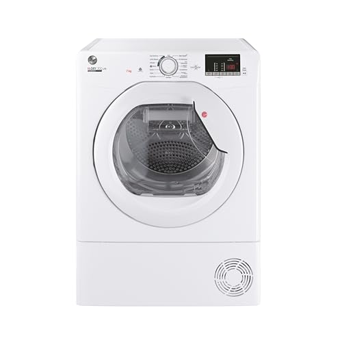 Hoover HLE C7DE-84 Kondenstrockner / 7 kg/Smarte Bedienung mit NFC-Technologie/AquaVision-Kondenswasserbehälter, Weiß Hoover HLE C7DE-84 Kondenstrockner / 7 kg/Smarte Bedienung mit NFC-Technologie/AquaVision-Kondenswasserbehälter, Weiß von Hoover
