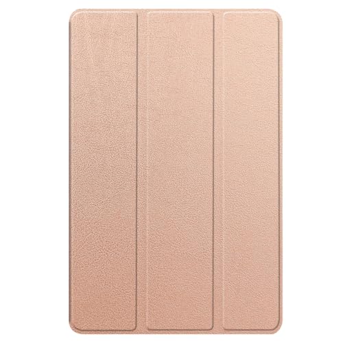 Hoozey - Hülle kompatibel mit Lenovo Tab P12 (12,7 Palce) - Schlafbezug Kunstleder Tablet Case Schutzhülle - Roségold von Hoozey