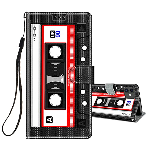 HopMore Handyhülle für iPhone 11 Leder Hülle, Klappbar Klapphülle Flip Case 360 Grad PU Schutzhülle Motiv für Mädchen Frauen Handytasche Stoßfest Cover Silikon - Radio HopMore Handyhülle für iPhone 11 Leder Hülle, Klappbar Klapphülle Flip Case 360 Grad PU Schutzhülle Motiv für Mädchen Frauen Handytasche Stoßfest Cover Silikon - Radio von HopMore