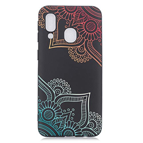 HopMore Kompatibel mit Samsung Galaxy A20e Hülle Silikon Schwarz Handyhüllen Kreativ Muster Stoßfest Handy Hüllen Galaxy A20e Schutzhülle Protective Cover Dünn Silikonhülle Case - Mandala HopMore Kompatibel mit Samsung Galaxy A20e Hülle Silikon Schwarz Handyhüllen Kreativ Muster Stoßfest Handy Hüllen Galaxy A20e Schutzhülle Protective Cover Dünn Silikonhülle Case - Mandala von HopMore
