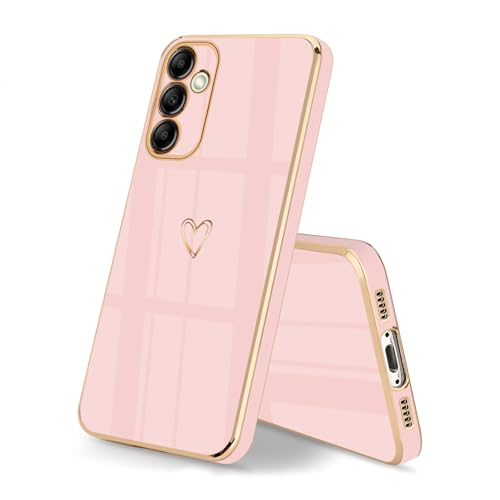 HopMore Silikon Hülle für Samsung Galaxy S24 FE 5G Hülle, Handyhülle für Samsung S24 FE Schutzhülle Ultra Dünne Weich Voller Schutz Case Cover, Stoßfeste Hülle Slim mit Muster Motiv Herz, Rosa HopMore Silikon Hülle für Samsung Galaxy S24 FE 5G Hülle, Handyhülle für Samsung S24 FE Schutzhülle Ultra Dünne Weich Voller Schutz Case Cover, Stoßfeste Hülle Slim mit Muster Motiv Herz, Rosa von HopMore