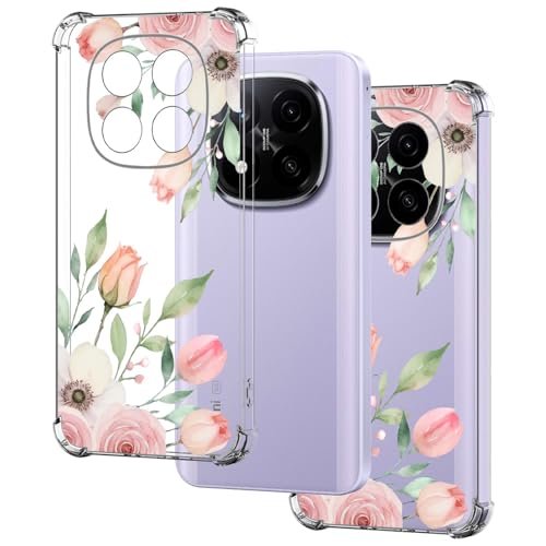 HopMore Transparent Handyhülle für Xiaomi Redmi Note 14 Pro + Plus 5G Hülle mit Muster Motiv, Stoßfest Klar Silikonhülle Dünne Weiches TPU Durchsichtige Schutzhülle Clear Case Cover, Tulpen HopMore Transparent Handyhülle für Xiaomi Redmi Note 14 Pro + Plus 5G Hülle mit Muster Motiv, Stoßfest Klar Silikonhülle Dünne Weiches TPU Durchsichtige Schutzhülle Clear Case Cover, Tulpen von HopMore