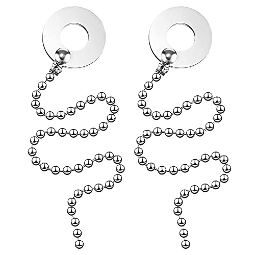 Hopbucan 2 StüCk Becken Kette Trommel Set Trommel Cymbal Kette Becken VerläNgerungs Kette für Erwachsene, Kinder, Band und Trommel Liebhaber von Hopbucan