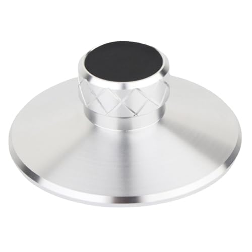 Hopbucan Vinyl-Plattenspieler-Gewicht, Metallscheibenstabilisator, Vibrationsreduzierer, Plattenklemme, Plattenspieler, Silber, Einfache Installation, Einfach zu Bedienen Hopbucan Vinyl-Plattenspieler-Gewicht, Metallscheibenstabilisator, Vibrationsreduzierer, Plattenklemme, Plattenspieler, Silber, Einfache Installation, Einfach zu Bedienen von Hopbucan