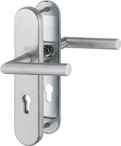 Hoppe FS-Garnitur Ams.FS-E1400F/3331/3310 VA F69 D/D TS 42-47mm PZ rd 3963603 von Hoppe