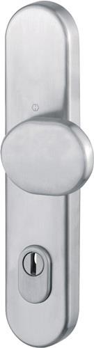 Hoppe Knopflangschild E86G/3332ZA VA F69 92mm f.Kombischutz PZ 10mm 3332300 von Hoppe