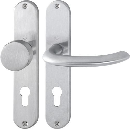 Hoppe Langschildgarnitur Mar.E58/302/1138Z VA F69 PZ 72mm DIN L/R 3042610 von Hoppe
