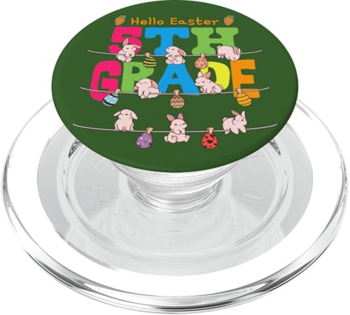 Osterhase 5. Klasse Pre-Teen Alpha Christian Art auf der Rückseite PopSockets PopGrip für MagSafe Osterhase 5. Klasse Pre-Teen Alpha Christian Art auf der Rückseite PopSockets PopGrip für MagSafe von Hopping With Rabbit Egg Hunting Patriotic American