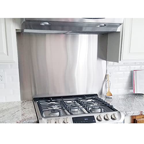 Spritzschutz SP3604 für Dunstabzugshaube, Edelstahl, 61 x 76,2 cm, ultraflach, einfach zu reinigen und zu installieren, 1 Jahr Verkaufsgarantie Spritzschutz SP3604 für Dunstabzugshaube, Edelstahl, 61 x 76,2 cm, ultraflach, einfach zu reinigen und zu installieren, 1 Jahr Verkaufsgarantie von Hora Retozar