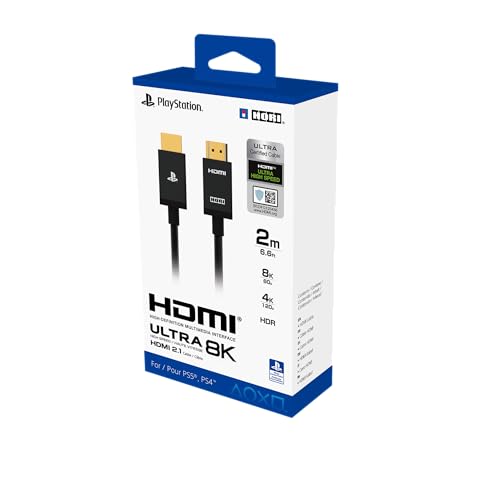 HORI Ultra High Speed HDMI-Kabel für Playstation® 5 - Offiziell lizenziert von Sony von Hori