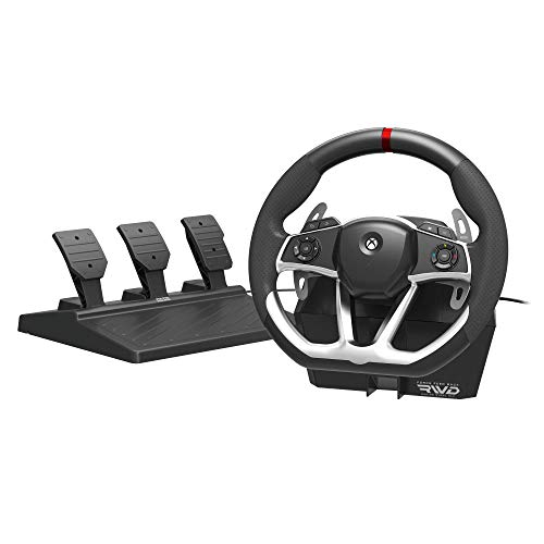 HORI Force Feedback Racing Wheel DLX - Gaming Lenkrad mit Pedalen für Xbox Series X|S Xbox One HORI Force Feedback Racing Wheel DLX - Gaming Lenkrad mit Pedalen für Xbox Series X|S Xbox One von Hori