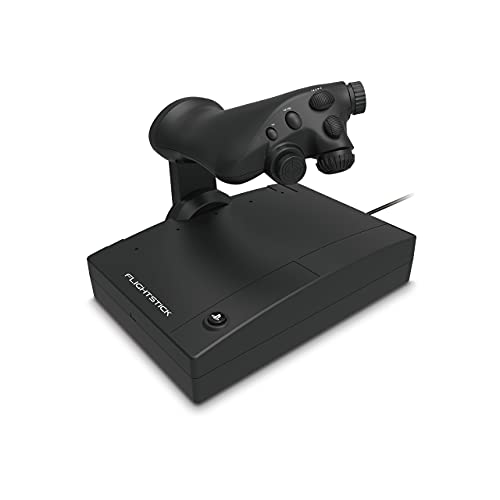 HORI HOTAS Flightstick für PlayStation 4 und PC - Offiziell Sony Lizenziert von Hori