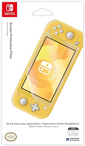 HORI One & Done Bildschirmschutzfolie für Nintendo Switch Lite [ von Hori