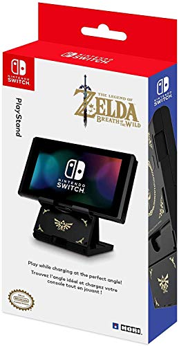 HORI Playstand (Zelda) Faltbarer Ständer für Nintendo Switch - Offiziell Lizenziert von Hori