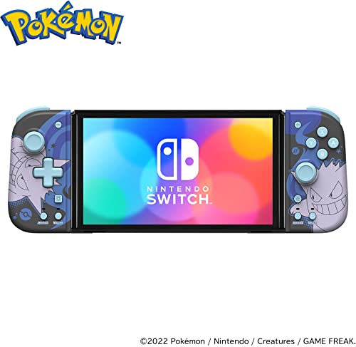 HORI Nintendo Switch Split Pad Compact (Gengar) - Ergonomic Controller for Handheld Mode (Pokémon) - Officially Licensed von Hori