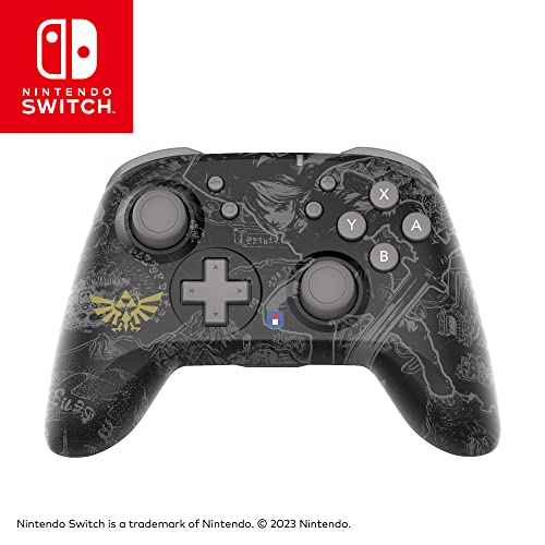 HORI Wireless HORIPAD (The Legend of Zelda™ Edition) Kabelloser Controller - Offiziell Lizenziert - Nintendo Switch und Nintendo Switch - OLED-Modell) von Hori