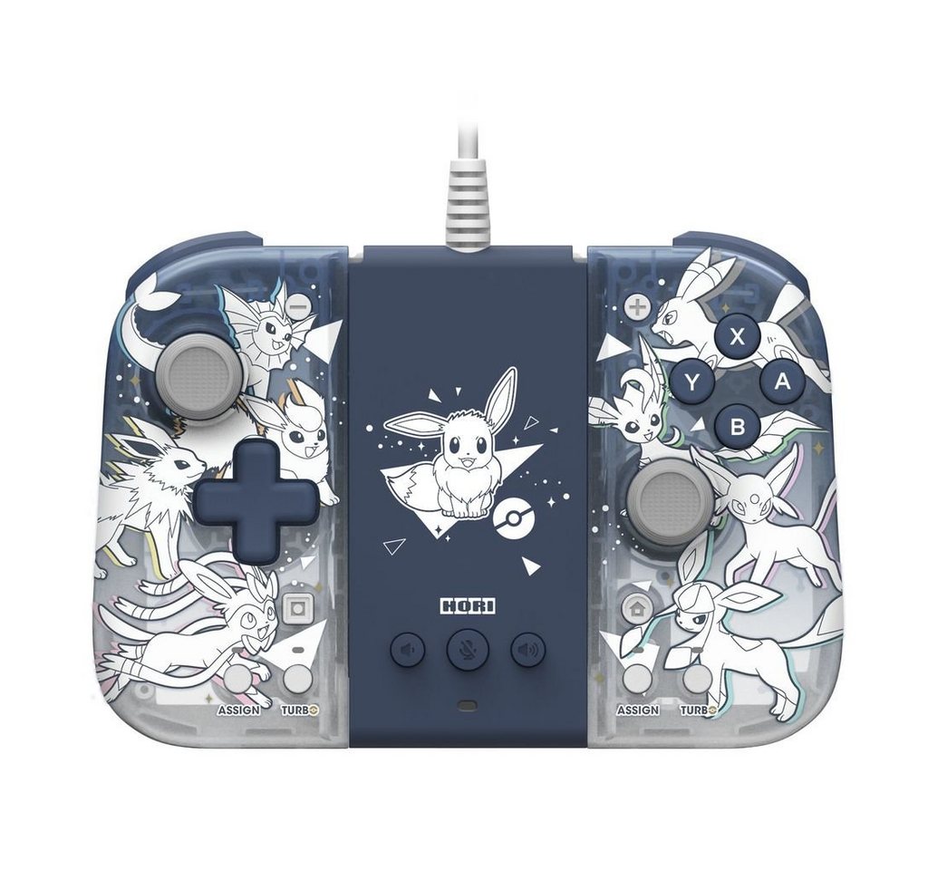 Hori Split Pad Compact inkl. Adapter - Eevee Evolutions Evoli Nintendo-Controller Hori Split Pad Compact inkl. Adapter - Eevee Evolutions Evoli Nintendo-Controller von Hori