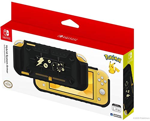 Hori Switch Lite Hybrid System Armor - Pokémon Pikachu Black & Gold von Hori