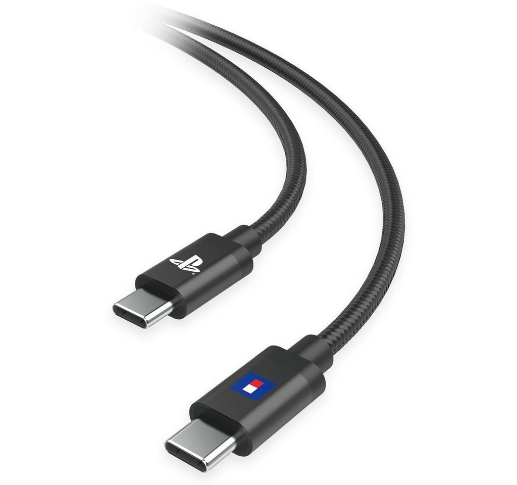 Hori USB-C Ladekabel Play für DualSense Controller (3m) USB-Kabel, USB-C, USB-C (300 cm), Offiziell von Sony lizenziert von Hori