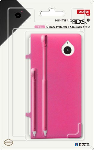 Nintendo DSi - Silikon Cover & Stylus Pink (Hori) von Hori