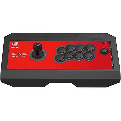 Nintendo Switch - Real Arcade Pro 5 Hayabusa Arcade-Joystick (rot / schwarz) von Hori