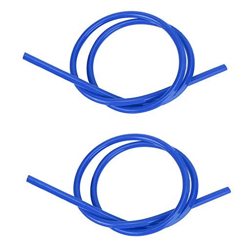 Horoper 2-teiliges Universal-Zündkerzenkabel-Set, Zündkabel, 8 Mm, Elektronische Silikon-Zündkabel, Siliziumkarbidkern, Zündkabel, 1 M Lang (blue) von Horoper