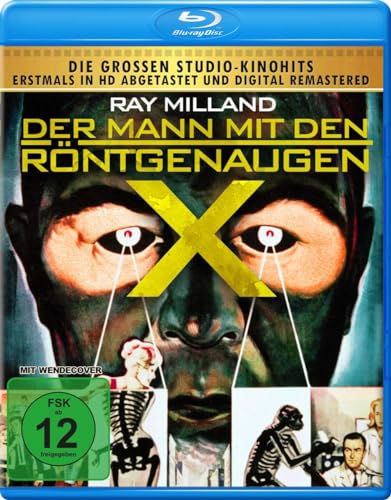 Der Mann mit den Röntgenaugen - faszinierender SCI-FI Horror Klassiker vom Kultregiseur Roger Corman mit Ray Milland (OT: X – The Man with the X-Ray Eyes) [Blu-ray] von Horror Classic Movies (Hansesound)