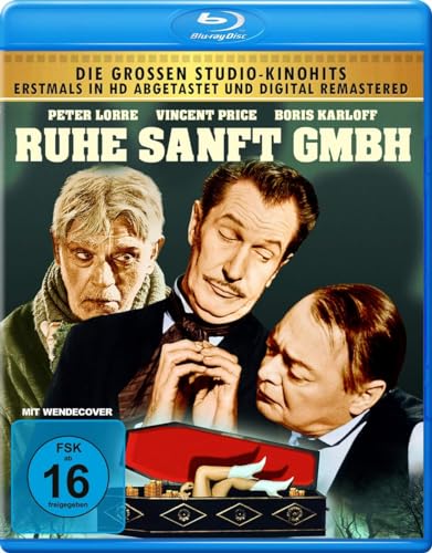 Ruhe Sanft GmbH (The Comedy of Terrors) lustig-dunkler Komödien-Horror Klassiker mit Vincent Price und Boris Karloff [Blu-ray] von Horror Classic Movies (Hansesound)