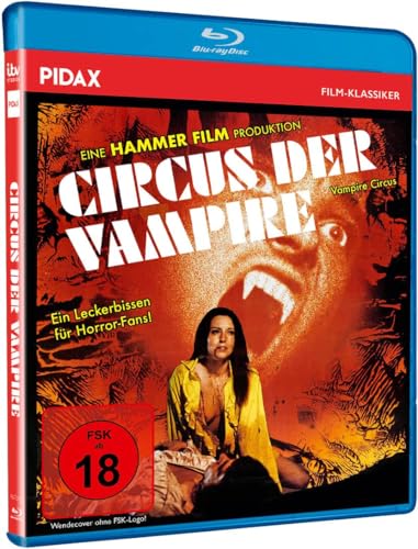 Circus der Vampire (Vampire Circus) Kult Horrorfilm der legendären Hammer Film Studios (Pidax Film-Klassiker) [Blu-ray] von Horror Classic Movies