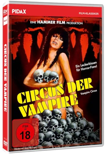 Circus der Vampire (Vampire Circus) Kult-Horrorfilm der legendären Hammer Film Studios (Pidax Film-Klassiker) von Horror Classic Movies