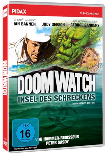 Doomwatch - Insel des Schreckens - Remastered Edition / Gruseliger Sci-Fi-Mysteryhorror von Hammer-Regisseur Peter Sasdy (Pidax Film-Klassiker) von Horror Classic Movies